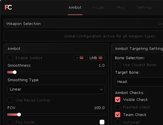 Menu UI Preview